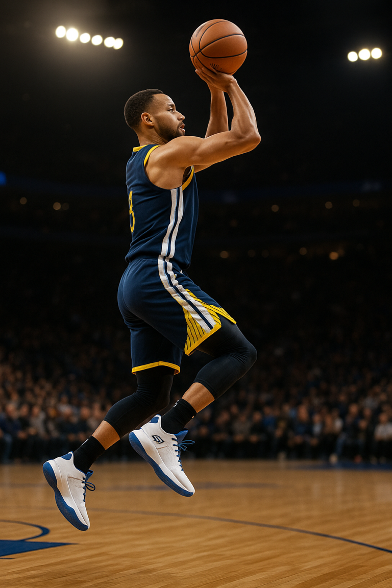Image de couverture pour l’article "Basket Curry : maîtrisez le style de jeu fluide de Stephen Curry"