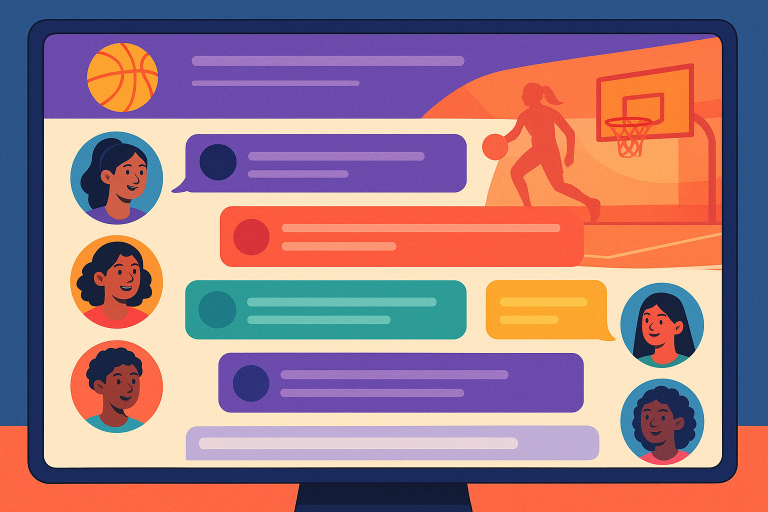 Image de couverture pour l’article "Participez au forum LFB pour conseils et débats sur le basket"