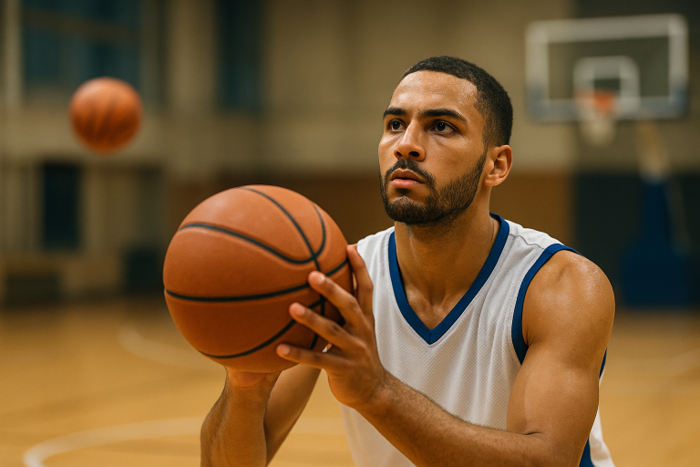 Image de couverture pour l’article "Optimiser son lancer franc au basket avec nos conseils ESBVA"