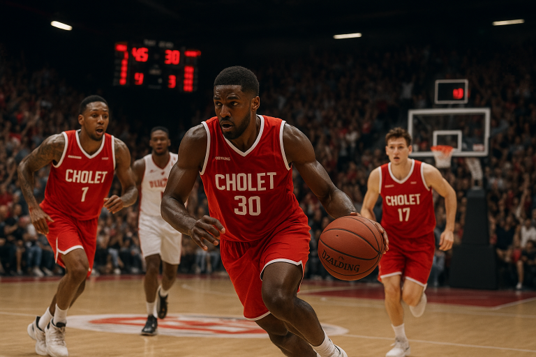 Image de couverture pour l’article "Cholet Basket classement et perspectives après les derniers matchs"