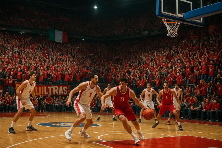 Image de couverture pour l’article "Découvrez la Lega Basket Serie A1 : actualités, classements et talents"
