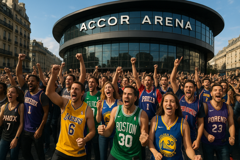 Image de couverture pour l’article "NBA Paris Game 2025 billetterie : guide pour réserver vos places"