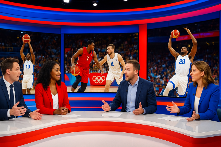 Image de couverture pour l’article "Commentateur basket JO 2024 : expertise au cœur du tournoi"