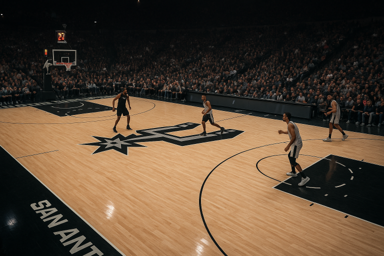 Image de couverture pour l’article "NBA Spurs : bilan de la saison 2023-24, enjeux et entraînement basket"