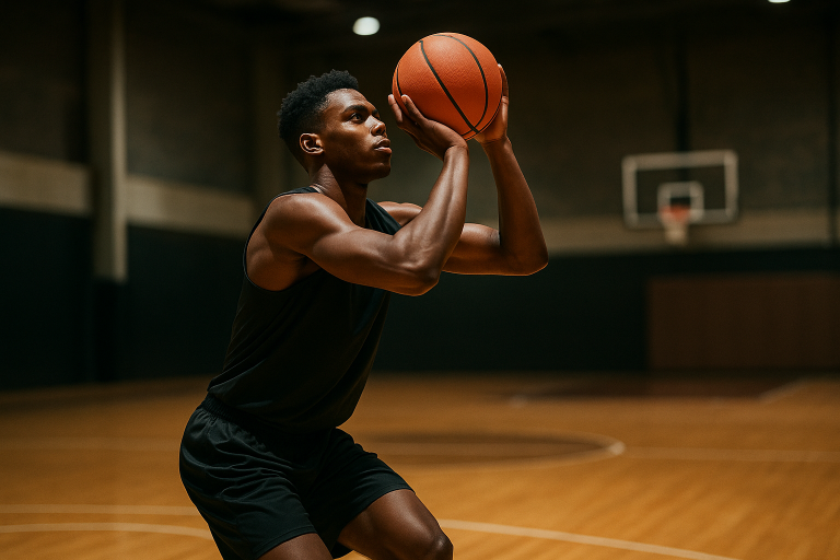 Image de couverture pour l’article "Mamadou Basketball : la méthode ESBVA pour perfectionner vos tirs"