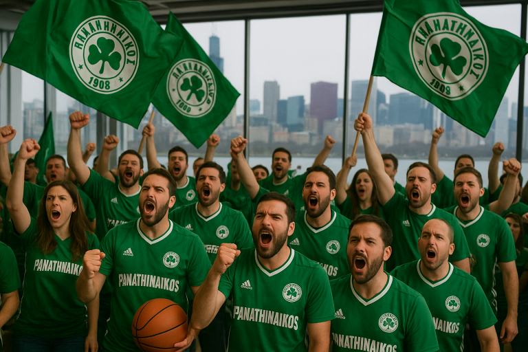 Image de couverture pour l’article "Panathinaikos Chicago : enjeux et stratégies avant le choc Euroleague"