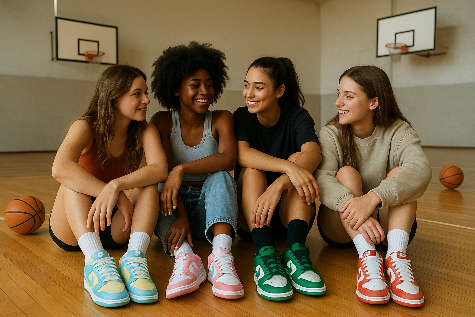 Image de couverture pour l’article "dunk low femme : tout savoir sur les sneakers idéales pour le basket"