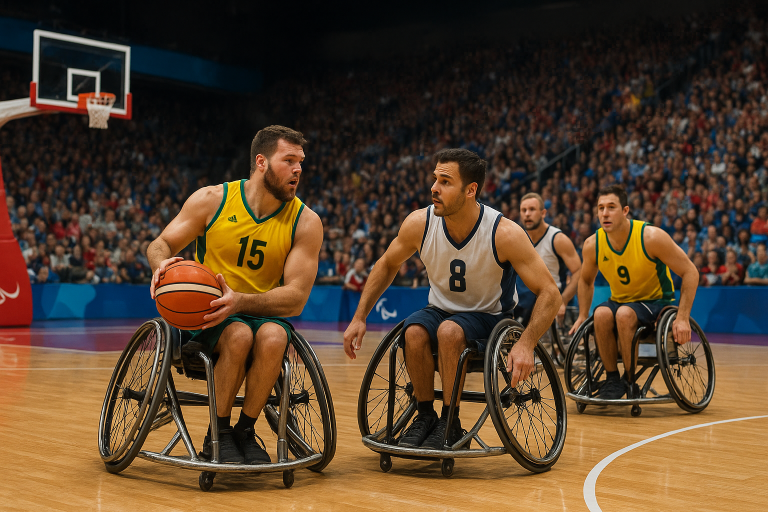 Image de couverture pour l’article "Découvrez le basket fauteuil jeux paralympiques programme complet"
