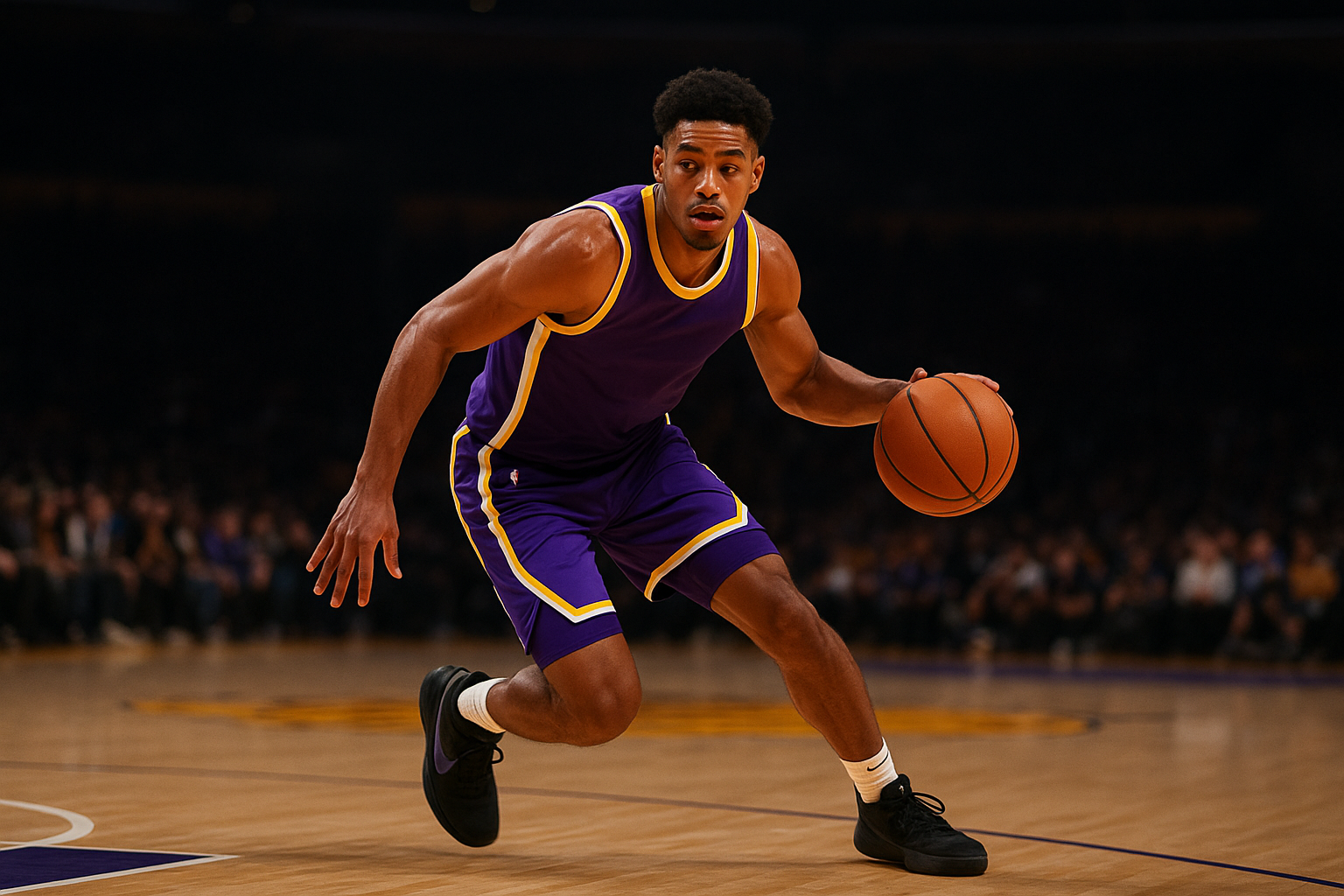 Image de couverture pour l’article "Adoptez votre ensemble Lakers parfait pour booster vos performances"