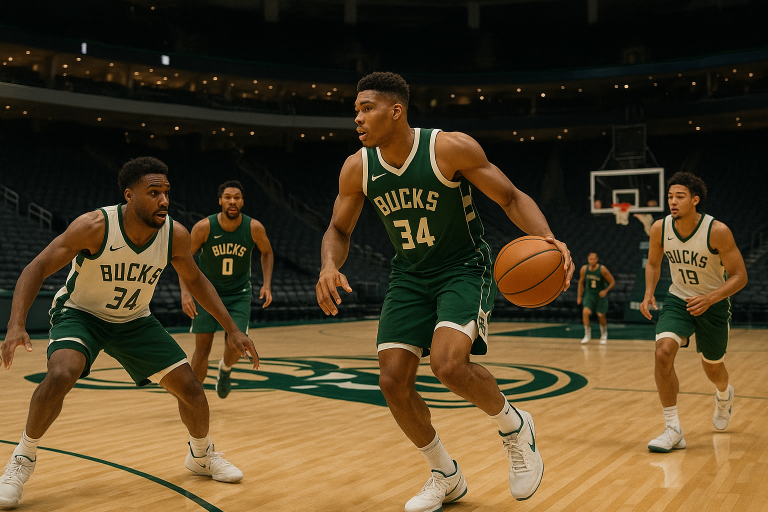 Image de couverture pour l’article "Performance et techniques d’entraînement des Bucks de Milwaukee"