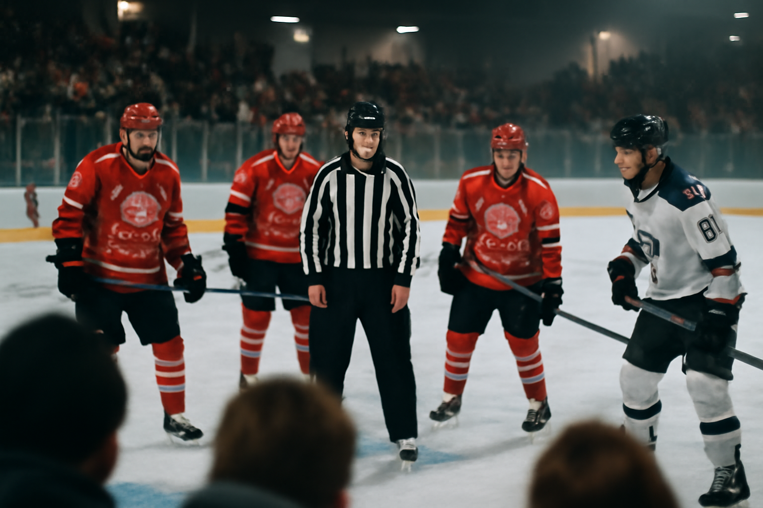 hockey reims : match des Phénix de Reims sur la glace