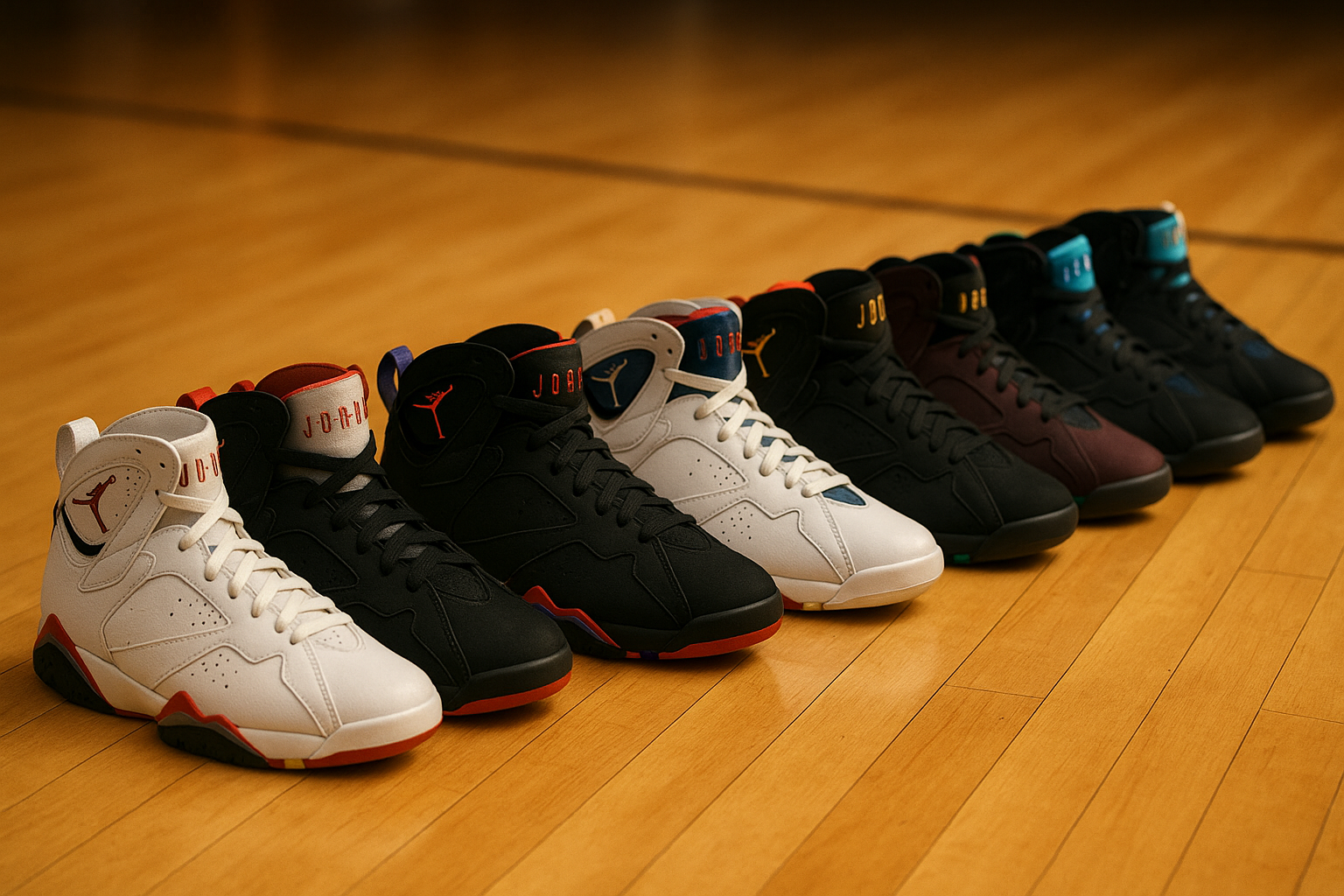 Image de couverture pour l’article "Jordan 7 : guide complet des sneakers pour briller sur le terrain"