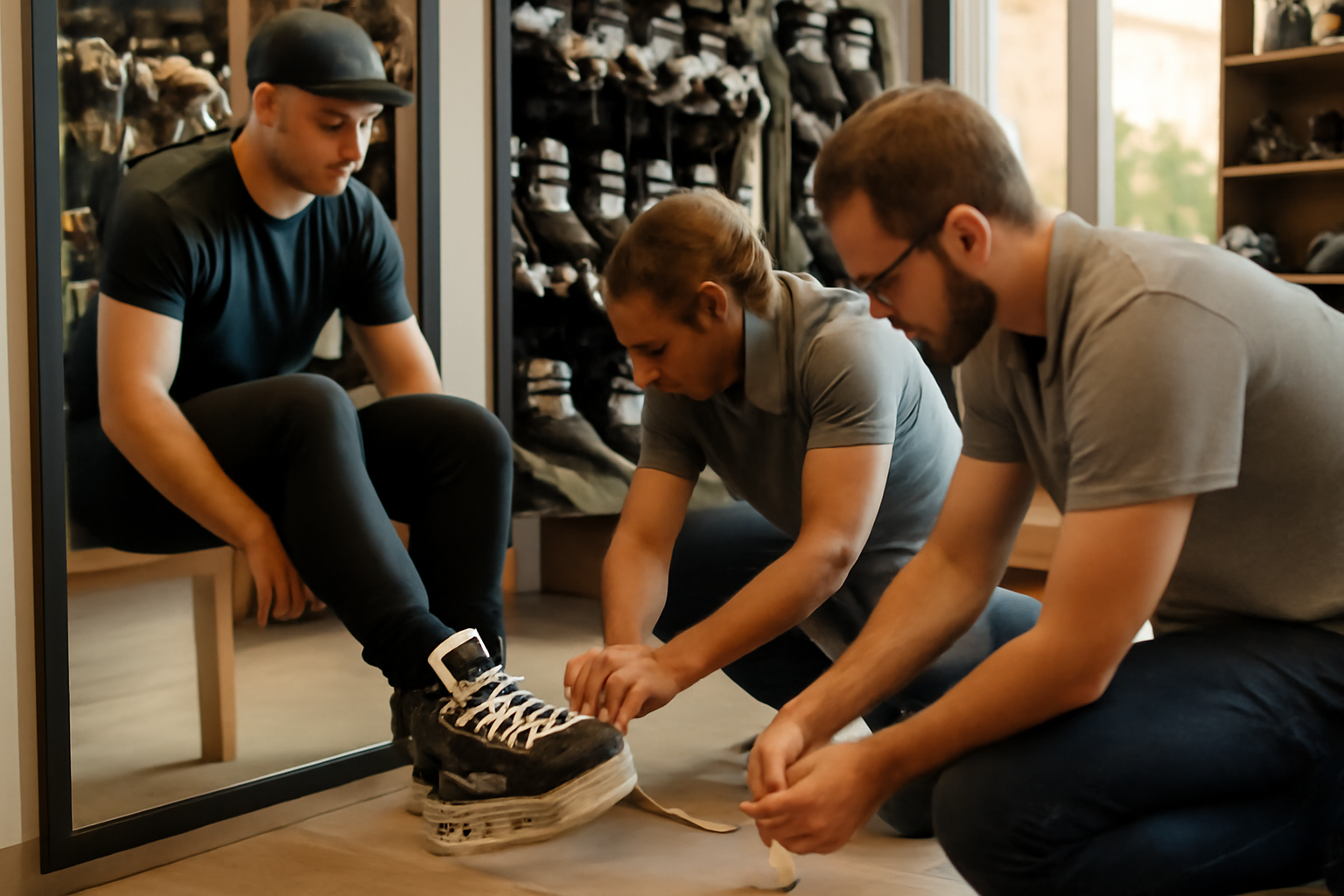 Patin glace hockey : trouvez vos patins