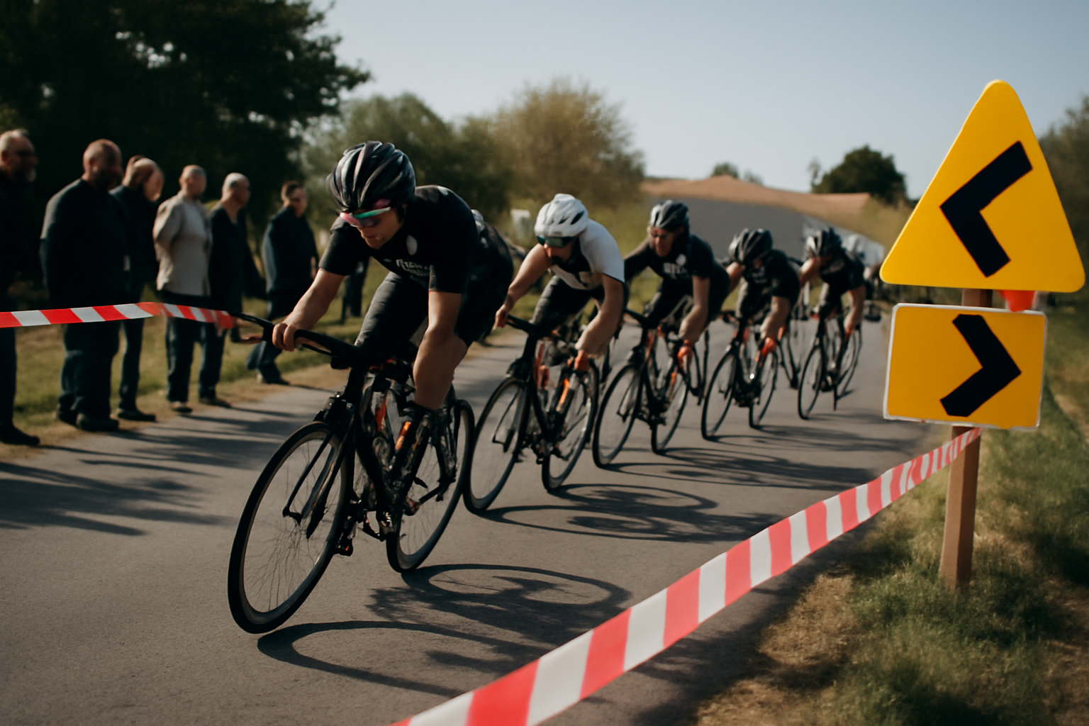 Parcours du championnat de France cyclisme 2025 aux Herbiers : secteur technique et virages