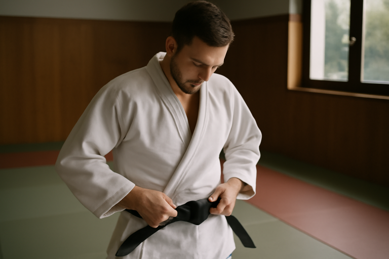 Ceinture au judo : ordre des couleurs et grades
