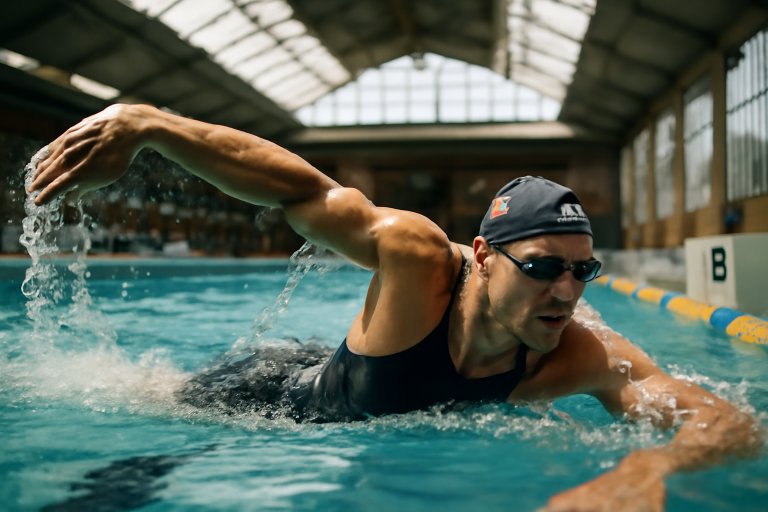 Florent Manaudou taille : 1,99 m (≈ 6’6”)