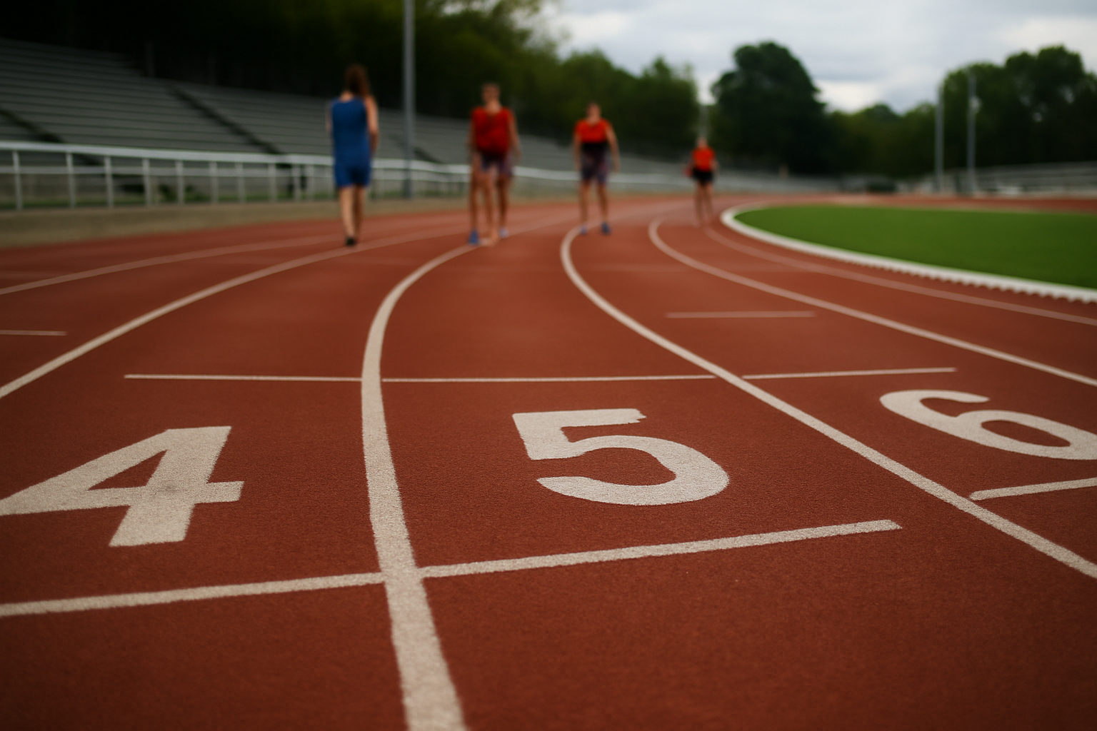 Piste d’athlétisme : dimensions et repères
