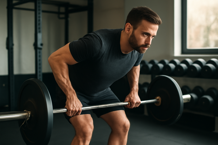Rowing à la barre : technique, muscles et conseils