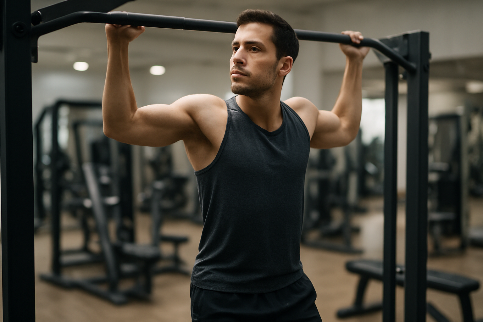 Exercice dos : tractions contrôlées pour muscler le grand dorsal